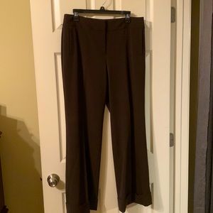 Brown dress pants by Rafaella